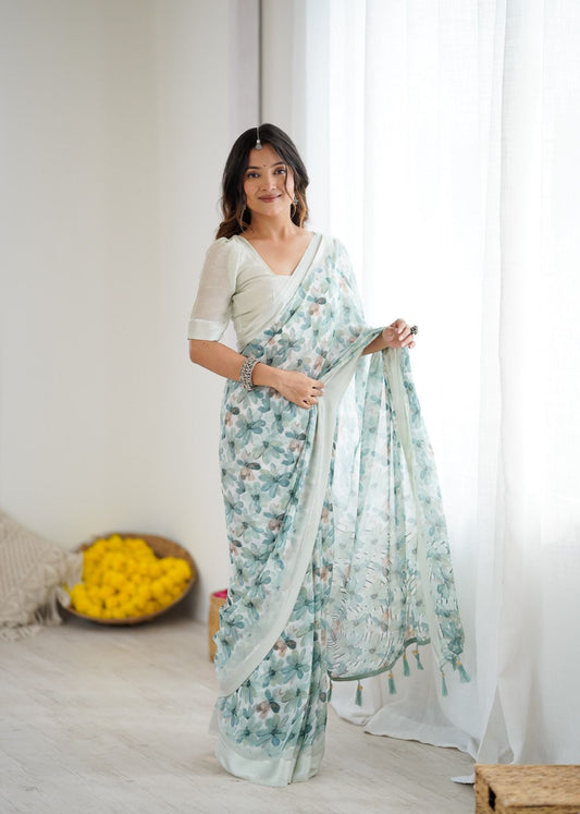 PRINTED SAREE π