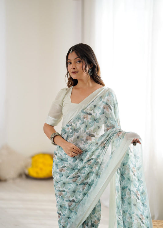 PRINTED SAREE π
