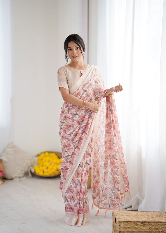 PRINTED SAREE π